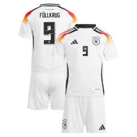 Camisetas Alemania Niclas Fullkrug 9 Primera Euro 2024 - Niño (+ Pantalones)
